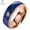 Blue, variant on Tioneer Tungsten Carbide Blue / Red Cured Wood Design Rose Gold Wedding Band Ring Mens Womens 8mm w/ Free Engraving