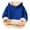 Blue, variant on WOYY Toddler Boys Cozy Warm Lined Hoodie Solid Color Hooded Sweatshirt, Sizes 3-4T