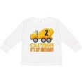 thumbnail image 3 of Inktastic 2nd Birthday Construction Truck, Cement Mixer 2 Years Old Boys or Girls Long Sleeve Toddler T-Shirt, 3 of 5