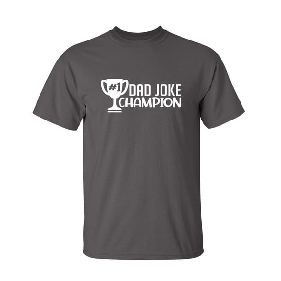 Joke Champion Sarcastic Humor Graphic Novelty Super Soft Ring Spun Funny T Shirt