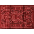 thumbnail image 1 of Ahgly Company Indoor Rectangle Persian Red Traditional Area Rugs, 2' x 3', 1 of 4