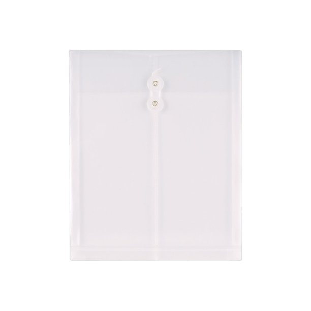 Staples Button String Document Envelopes 11 X 8 5 Clear 10