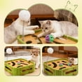 thumbnail image 2 of Juguetes de Rompecabezas Interactivos para Gatos de Bargains Únicos para Estimulación Mental y Entretenimiento Cuadrado Verde 1 Juego, 2 of 7