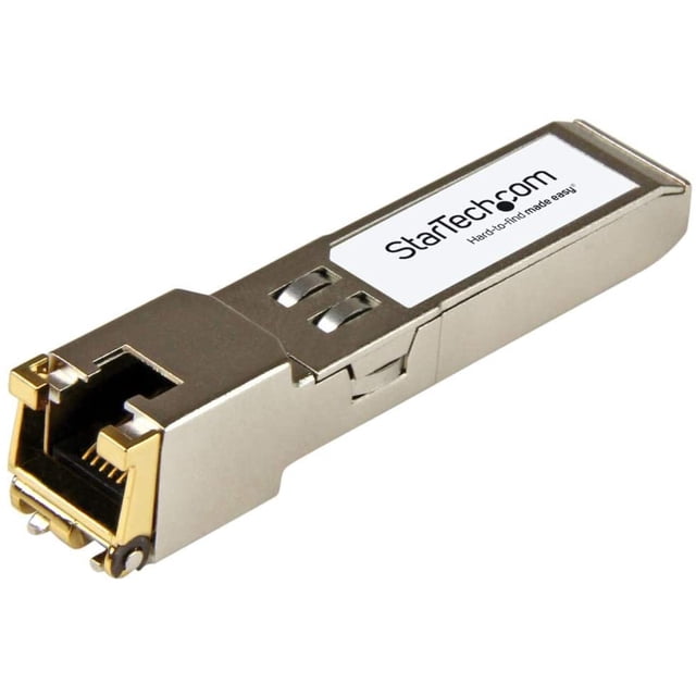 StarTech Brocade E1MG-TX Module SFP Compatible - Émetteur-Récepteur Optique Fibre 10/100/1000Base-TX (E1MG-TX-ST)