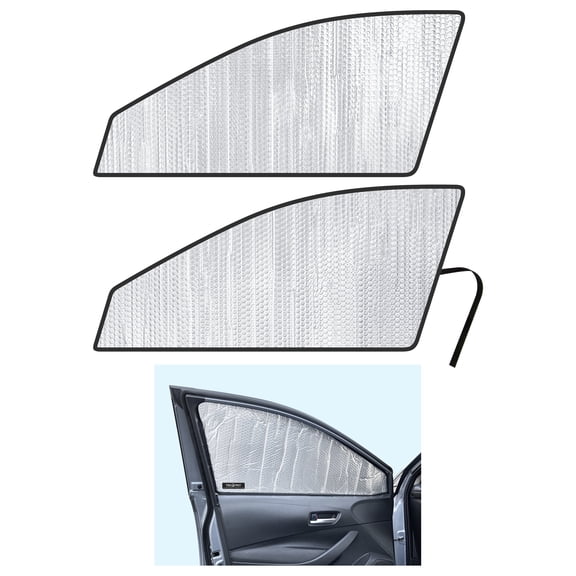 Side Window Front Row Sunshades for 2020-2026 Toyota Corolla Sedan (Set of 2)