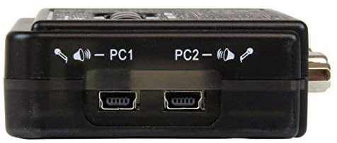 StarTech SV211KUSB 2 Port USB KVM Kit with Cables and Audio Switching