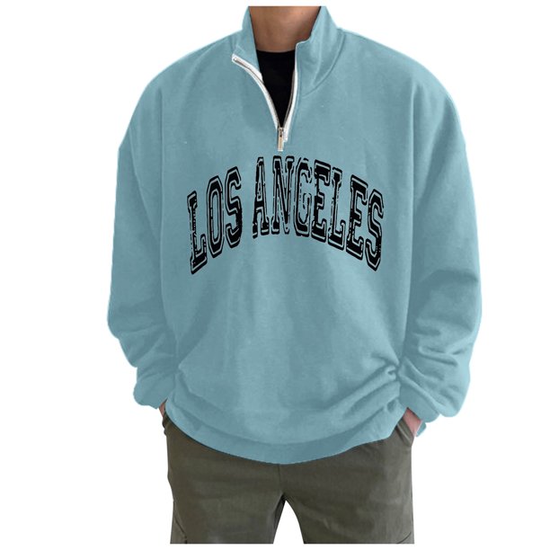 Gibobby Sudaderas hombre Sudadera para Hombre Ropa teñida Sudadera para Hombre(Azul,G)