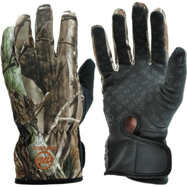 Manzella Productions 07333 Bow Ranger Fleece Glove, Realtree Extra Camo