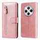 thumbnail image 4 of Estuche de Cuero PU con Cierre para Xiaomi Redmi 14C 4G , Funda Protectora con Billetera y Correa, 4 of 6
