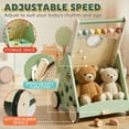 thumbnail image 5 of Baby Push Walker, Wooden Baby Walking Toys for 1 Year Old, Adjustable Speed Walker for Baby Boy Girls, Farm Theme Toddler Walker, Montessori Walker Toy, Sit to Stand Walker with Baby Activity Center, 5 of 9