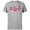 Athletic Heather, variant on Disney Mickey & Minnie Valentine's Day Family Trip 2026 Logo - Short Sleeve Cotton T-Shirt for Adults - Customized-Black