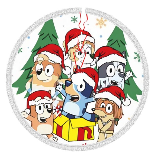 Faldas para árbol de Navidad de 36 pulgadas con texto "Merry Christmas", tapete para árbol de Navidad para vacaciones de invierno, falda para árbol de Navidad para decoraciones navideñas rústicas
