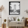 thumbnail image 4 of Historic Framed Print, Norumbega Tower, Charles River Reservation, Mass., 17-7/8" x 21-7/8", 4 of 9