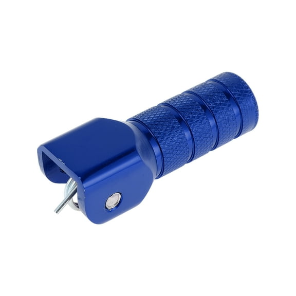 Unique Bargains Blue Motorcycle Shifter Footrests Pegs for Suzuki RMZ Cylinder Square Shift Foot Rests Peg Footboards Aluminum Alloy 1 Pc