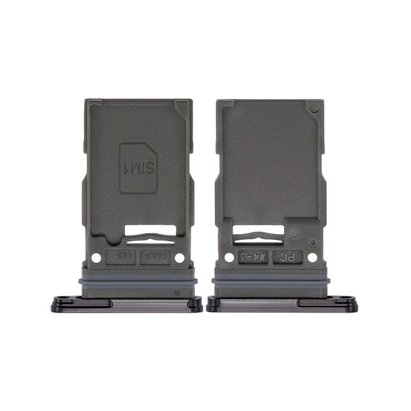 Replacement Single Sim Card Tray Compatible With Samsung Galaxy S23 5G / S23 Plus 5G (Phantom Black)