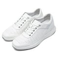 thumbnail image 3 of CMR CHAMARIPA Height Increasing Casual Shoes - Mens Sneakers That Make You Taller - White Leather Elevator Sports Shoes 6 CM / 2.36 Inches, 3 of 5