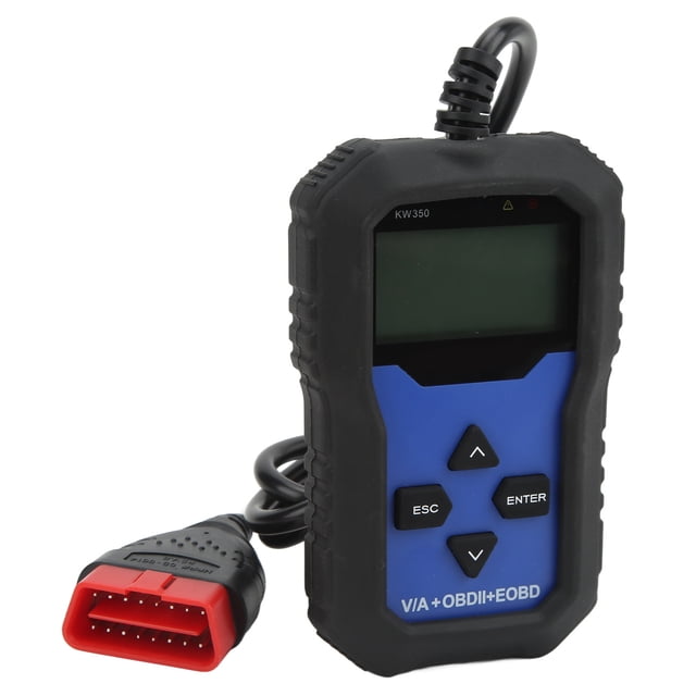 Escáner KW350 OBD2, Lector De Fallas KW350 De 16 Pines Anti Caída Para Automóvil