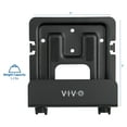 thumbnail image 4 of VIVO Lecteur Multimédia en Diffusion en Continu Réglable Noir, Support Mural Conçu pour Nintendo Switch, Apple TV, Roku, Fire TV, Matériel Inclus, MOUNT-ALL02, 4 of 5