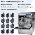 thumbnail image 5 of 12 Pack 4581DD3002A Upper Dishrack Roller Wheels for Dishwasher Replacement for Dishwasher Ldf6920s, 5 of 5
