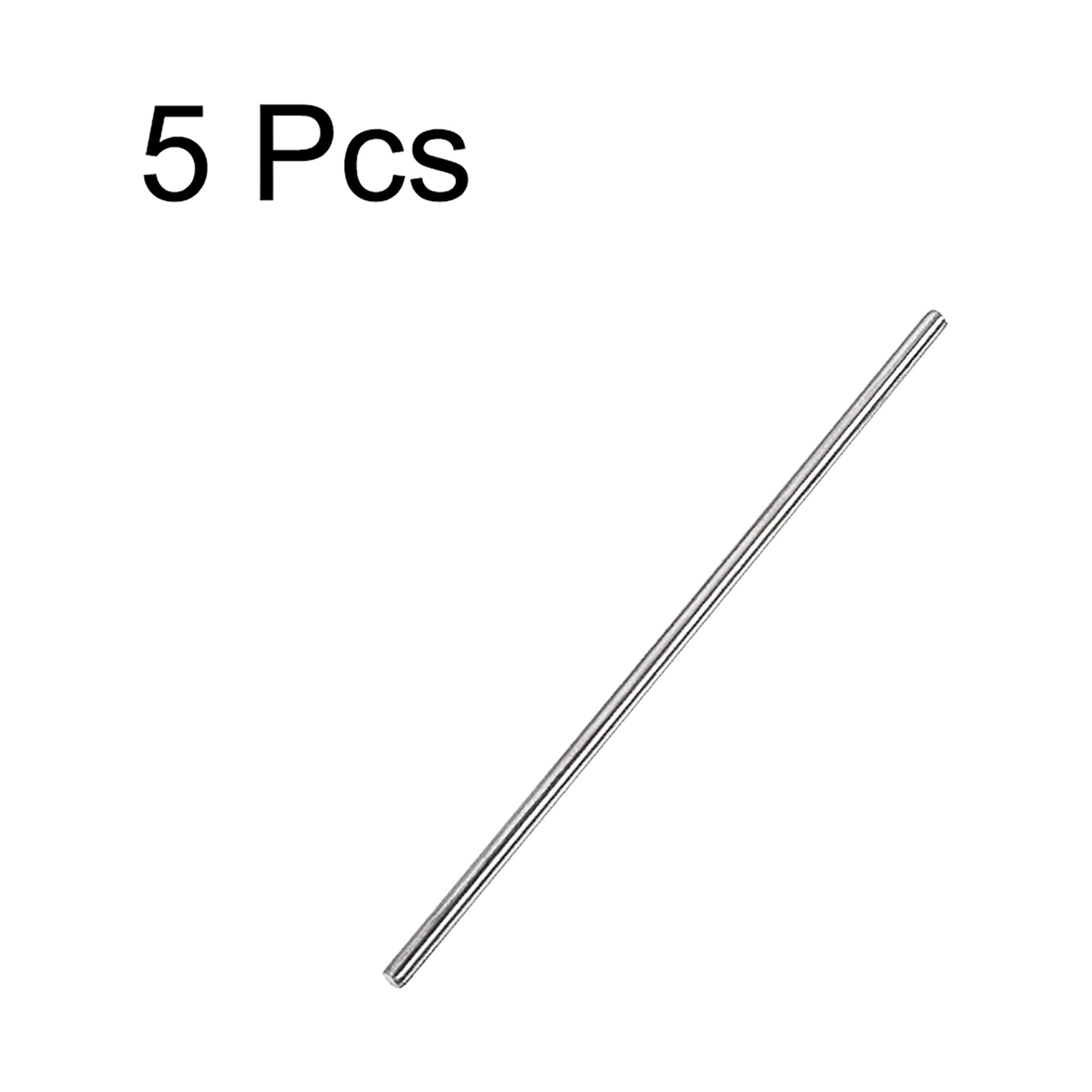 Tiges Acier Inoxydable 304 - 3mm X 250mm - Lot De 6 - Pour Bricolage Et DIY