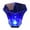 blue light, variant on LED Ice Bucket 6L Large Capacity Container Ice Barrels Wine Coolers Beverage Coolers Suitable for Parties