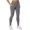 #0100-Gray, variant on Womens High Waist Yoga Leggings Side Pockets Stretch Tummy Control Solid Skinny Workout Pants 88%Polyamide,12%Elastare M Gray Halloween Gift