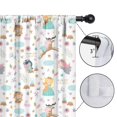 thumbnail image 4 of Blackout Kids Curtains,Colorful Forest Princess Pattern Childrens Insulated Curtains Set Of 2,Bedroom Essentials,Toddler Room Decor 52"x84", 4 of 5
