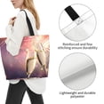 thumbnail image 3 of Fotbe 2024 New Year Bolsa Tote Estética de Lona con Estampado para Mujer - Bolsa Reutilizable de Hombro Casual para Vacaciones, Compras, Trabajo y Gimnasio, 3 of 8