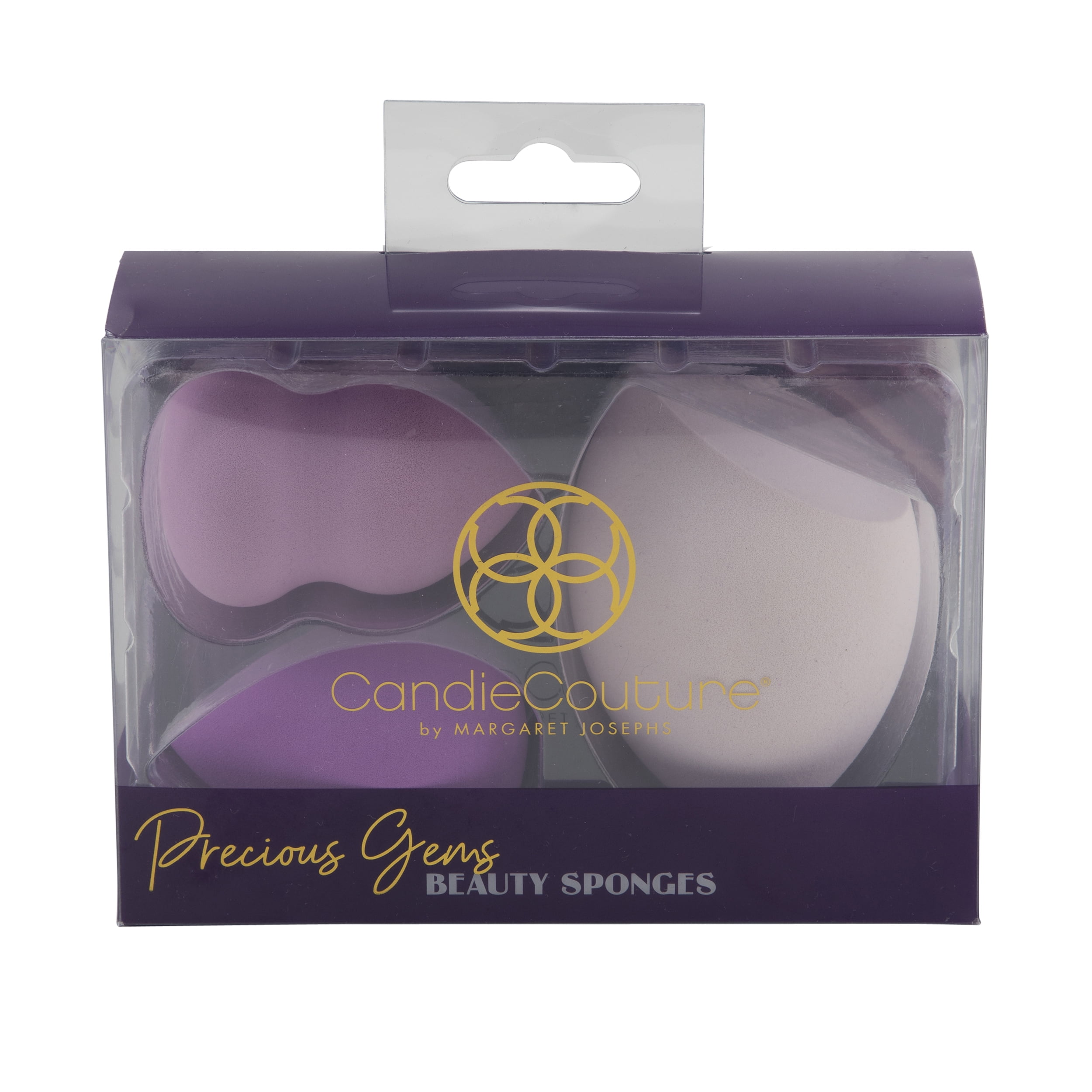 Candie Couture XL Beauty Blending Sponge Trio Purple