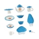 thumbnail image 3 of Casa de muñecas Strade Fareast Limited vajilla con forma de hongo juguetes de cocina escala 1/6 Azul, 3 of 8