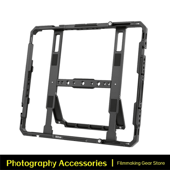 Nitze Tablet Cage for 2024 iPad Pro 13", iPad Air 13" 2024, iPad Pro 12.9" 2022/2021 / 2020/2018 / 2017, and Other 11.5" to 13" Tablet