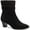 Black MC, variant on Style & Co. Womens Piviee Faux Suede Zipper Ankle Boots