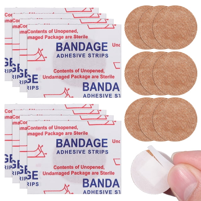 ColoMX 50 Uds. Vendas flexibles de tela elástica parches de hemostasia protectores de heridas transpirables para seguridad