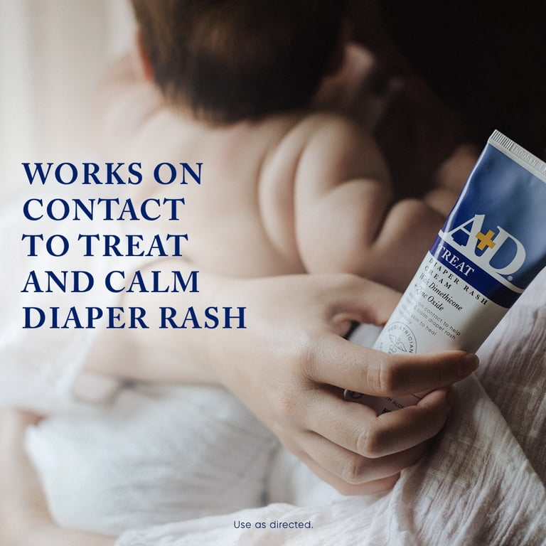 A+D Treat Diaper Rash Cream with Zinc Oxide, 4 oz photo 4