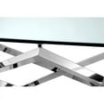 thumbnail image 3 of Beaumont Lane Octagonal Glass Coffee Table in Nickel, 3 of 3