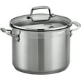 thumbnail image 3 of Tramontina Signature 3-Piece 6-Quart Stainless Steel Pasta Cooker with Lid, Oven-Safe, Dishwasher Safe, 3 of 6