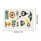 thumbnail image 3 of Mantel Individual con Temática de Fútbol, con Diseños de Balón, Trofeo y Portería: Mantel Antideslizante y Resistente Al Calor para Niños y Aficionados Al Deporte., 3 of 7