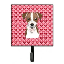 Carolines Treasures BB5272SH4 Jack Russell Terrier Leash or Key Holder Single Hook multicolor