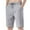 Grey, variant on Casual Shorts for Men Comfortable Ice Silk Quick Drying Summer Cargo Bottoms Shorts