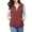 Wine, variant on Otntypg Women's Quilted Vest Fall Winter Lightweight Casual Stand Collar Full Zip up Padded Gilet Sleeveless Down Jackets Coats Outwear with Pockets Navy XL