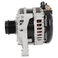 thumbnail image 2 of SCITOO Alternator Fit for Ford for E-150 2009, for E-250 2009, for E-350 Super Duty 2009, for E-450 Super Duty 2009, 4.6L 5.4L 6.8L- 12V 195Amp CW 6-Groove Clutch Pulley, Replace OE# 11434, 2 of 3
