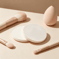 thumbnail image 5 of RAGUPEL 2026 New 12 Round Makeup Sponges Powder Puff Foundation Sponge for Home Salon Travel (Large, Skin Color), 5 of 7