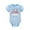 Light Blue-1, variant on Baby Boy Valentines Day Outfit Love Print Short Sleeve Romper Baby Clothes for Boys Girls 0-3 Months