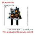 thumbnail image 3 of Christmas House Decoration 2D Flat Outdoor Garden Stake Holiday Yard Decor for Seasonal Festive Home Landscape Display(A), 3 of 6