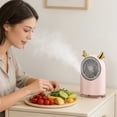 thumbnail image 7 of Desktop Misting Fan 400ml Water Tank USB Rechargeable Portable Mini Fan 3 Speed Settings with Humidifier for Office Home by PALIFEUR, 7 of 7