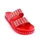 thumbnail image 1 of Sandalia con Estoperoles Casual para Dama Hanna MX Goth Red, 1 of 3