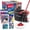 All in One Cleaning Kit, variant on O-Cedar EasyWring™ Microfiber Spin Mop & Bucket System with 1 Extra Mop Head Replacement (2 Total Refills)