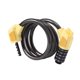 thumbnail image 2 of Candado de cable para bicicleta con combinación para andar en bicicleta eléctrica Amarillo, 2 of 9