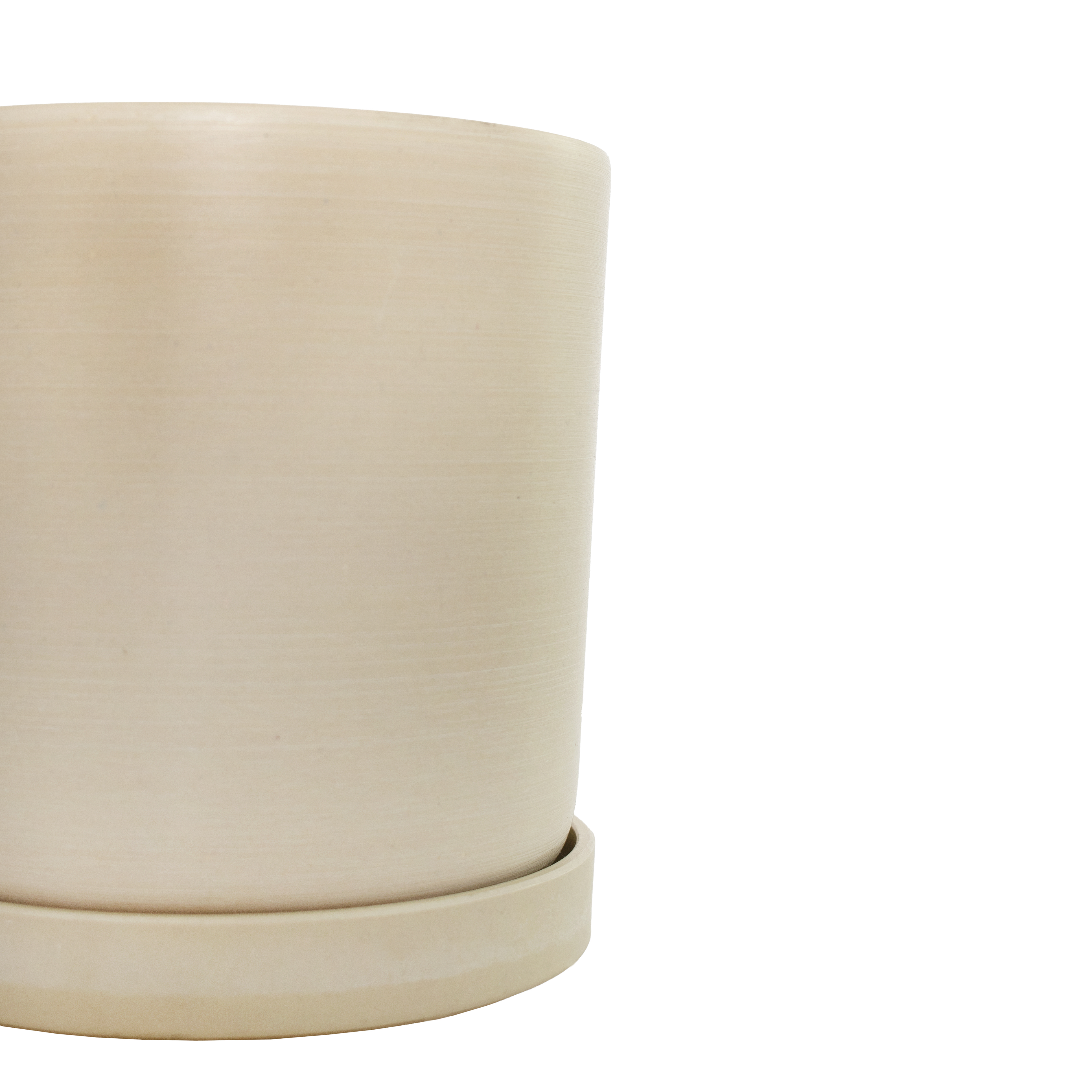 5 In. Creame Upcycled Planter - 1 Piece