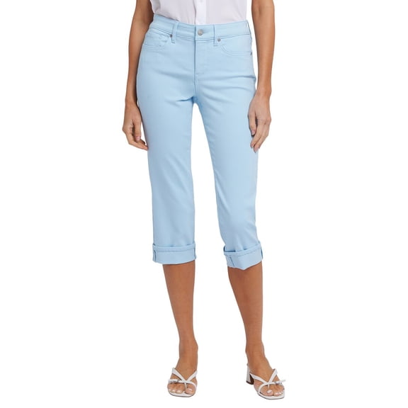 NYDJ womens  Marilyn Aquatic Crop Jean, 8